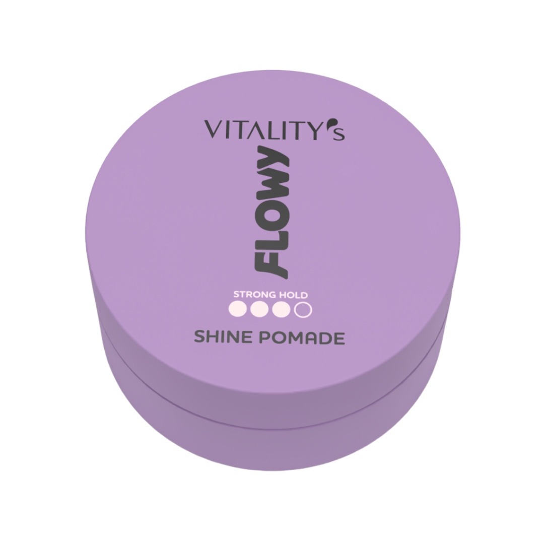 Wosk nabłyszczający do stylizacji włosów Flowy Shine Pomade Vitalitys