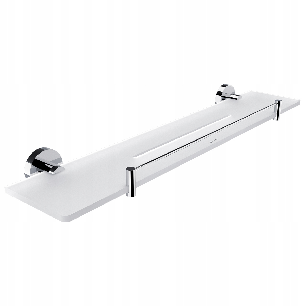 Nimco Unix polica do kúpeľne s ohrádkou, chróm, 60 cm Un X460-X-26_