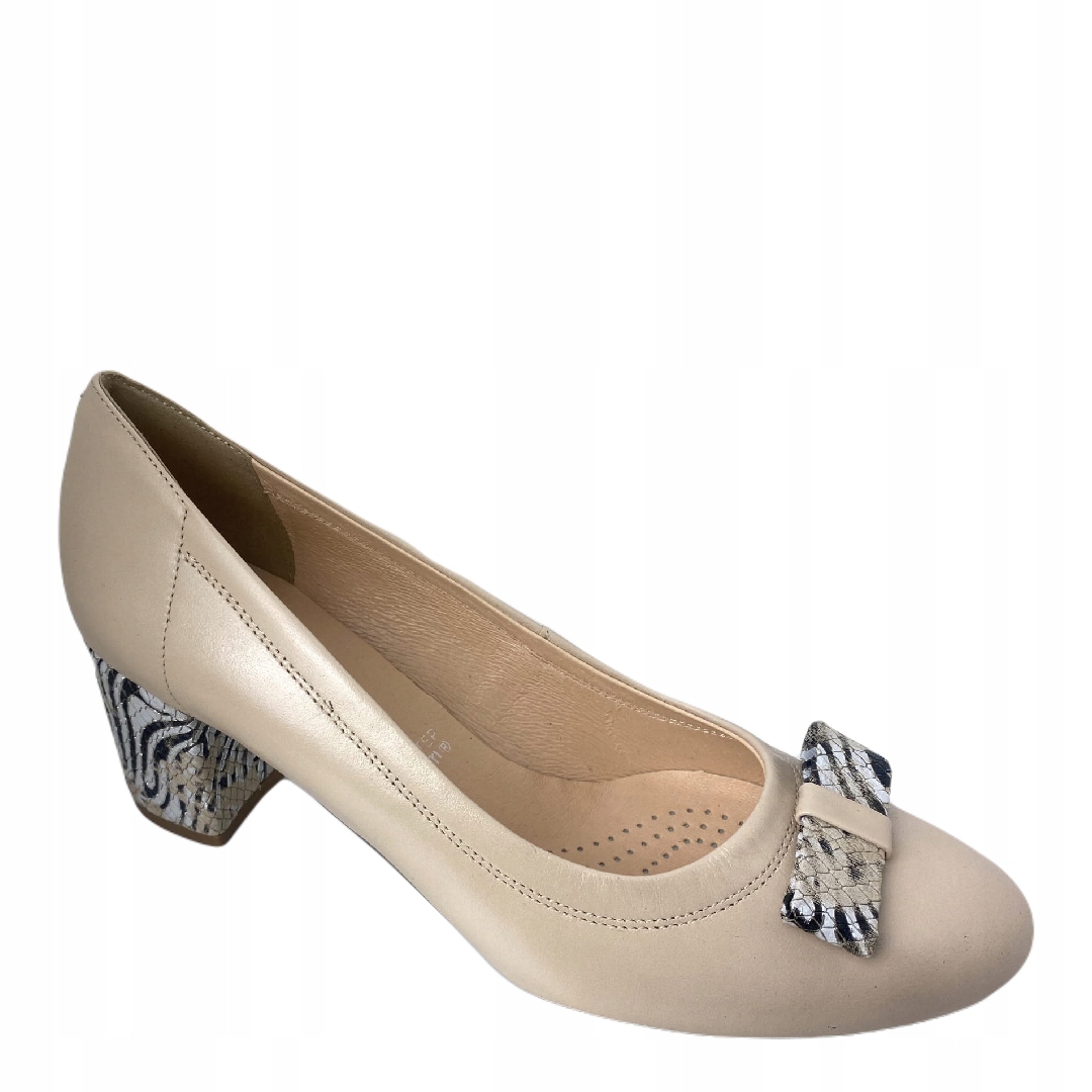 Dámské lodičky Arka Bioeco 5856/0632/2111 béžová 40, béžová