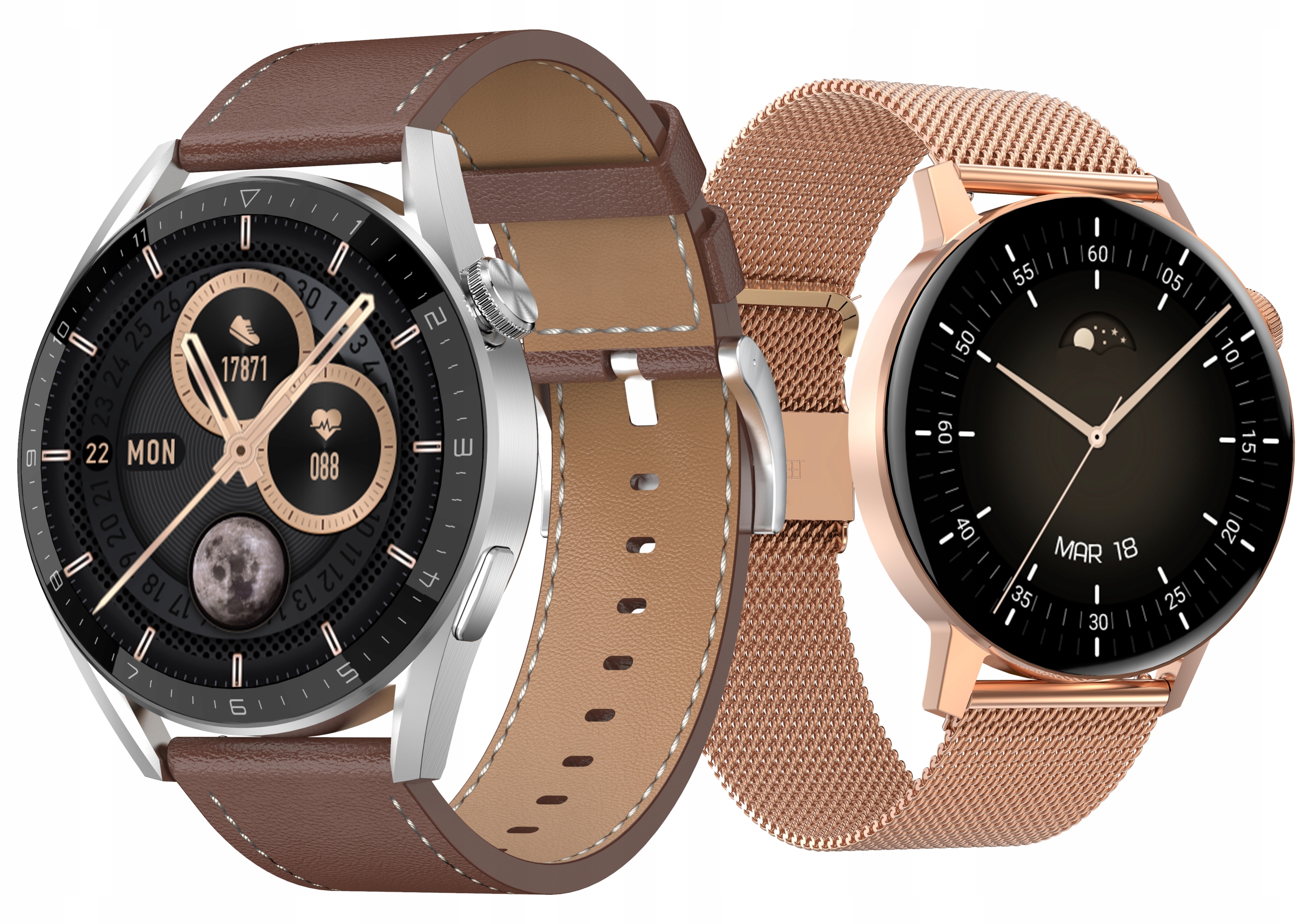 

Zegarek Smartwatch DT3 Męski I Damski Call 2 Paski