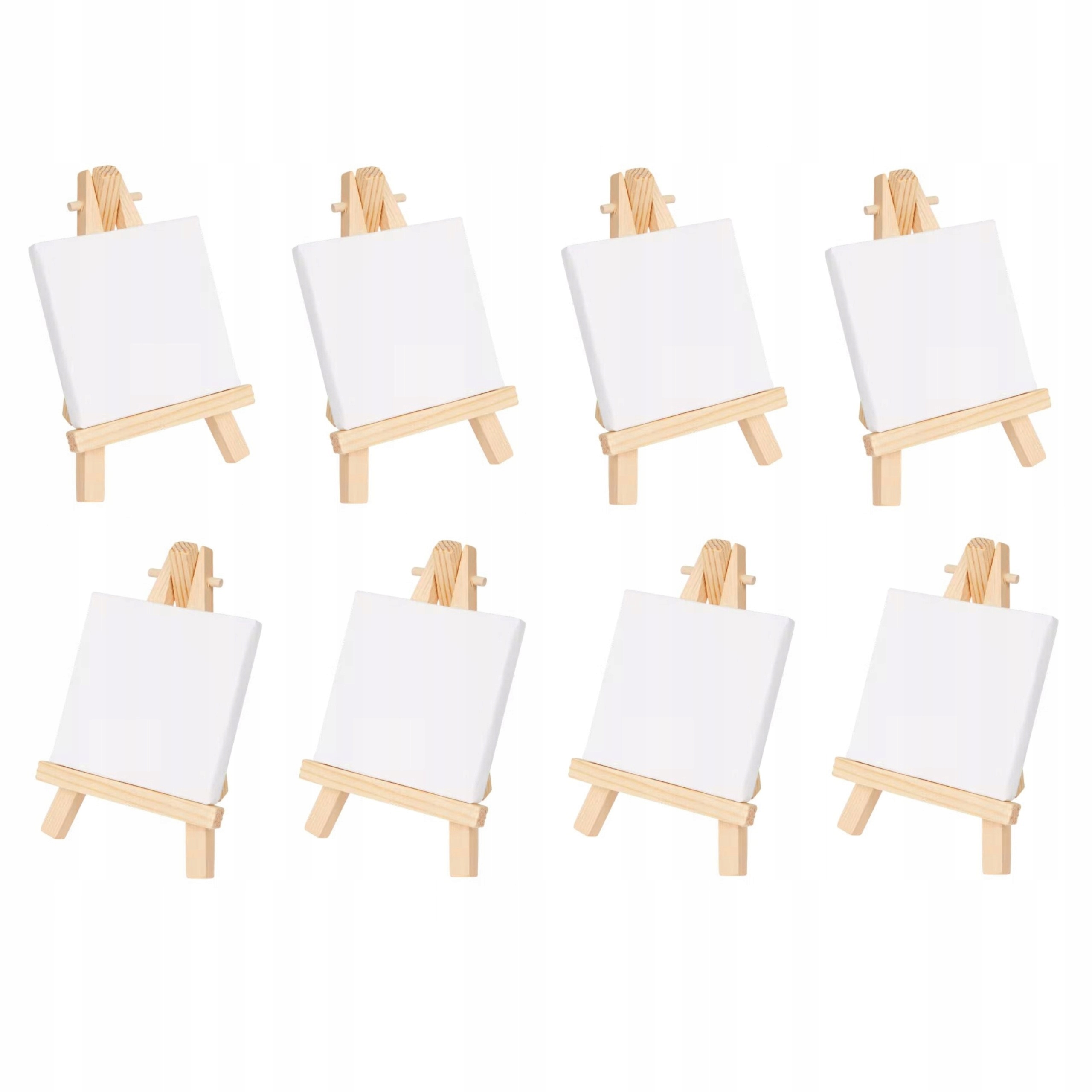 8x MAŁA SZTALUGA + 8x MINI PŁÓTNO MALARSKIE 7x7cm