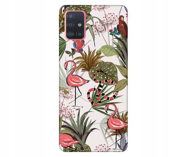 

Etui pokrowiec do Samsung Galaxy A51 Flaming tukan