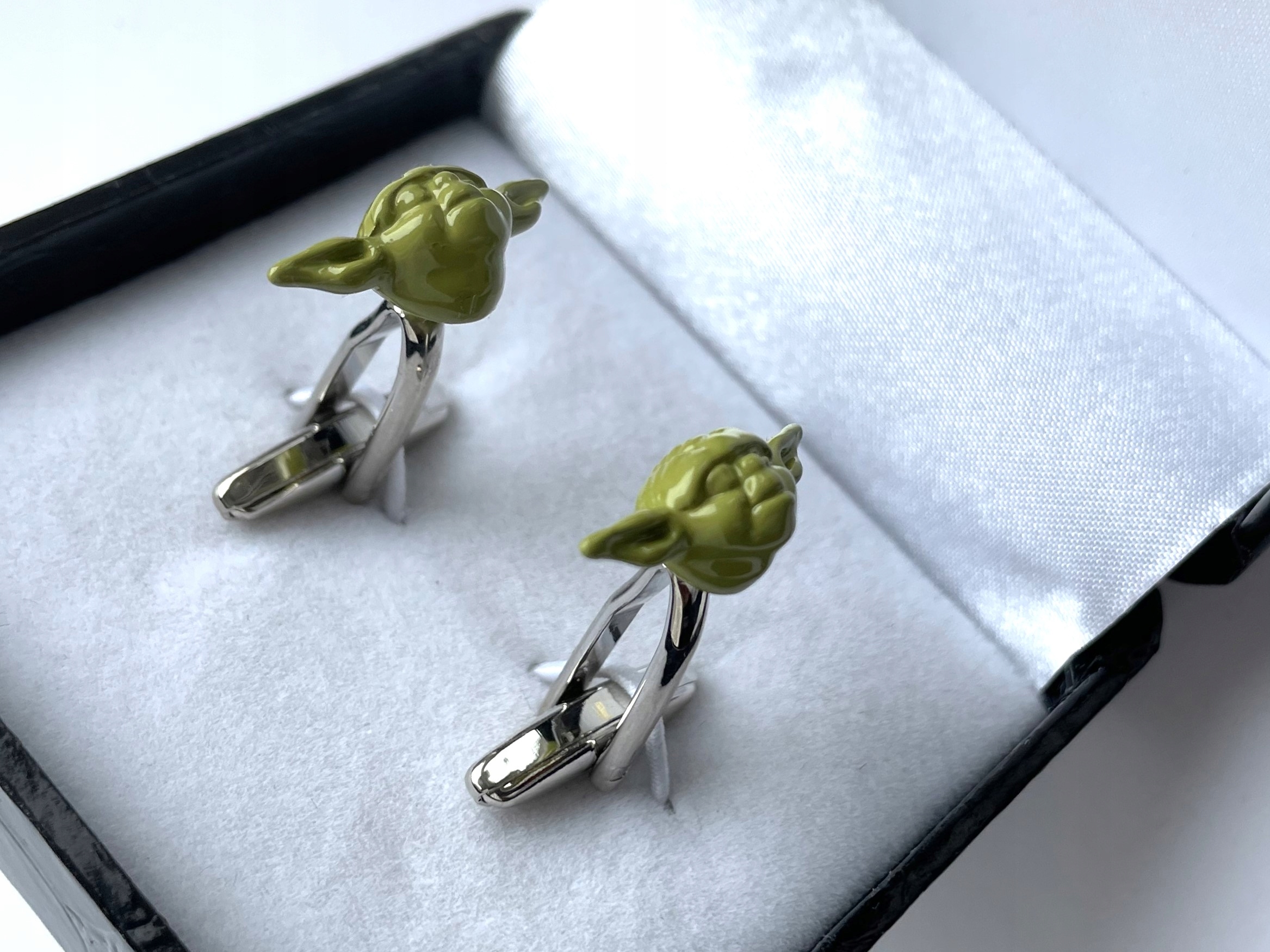 Manžetové knoflíčky Exc Star Wars Jedi Mistr Yoda ať je síla s vámi