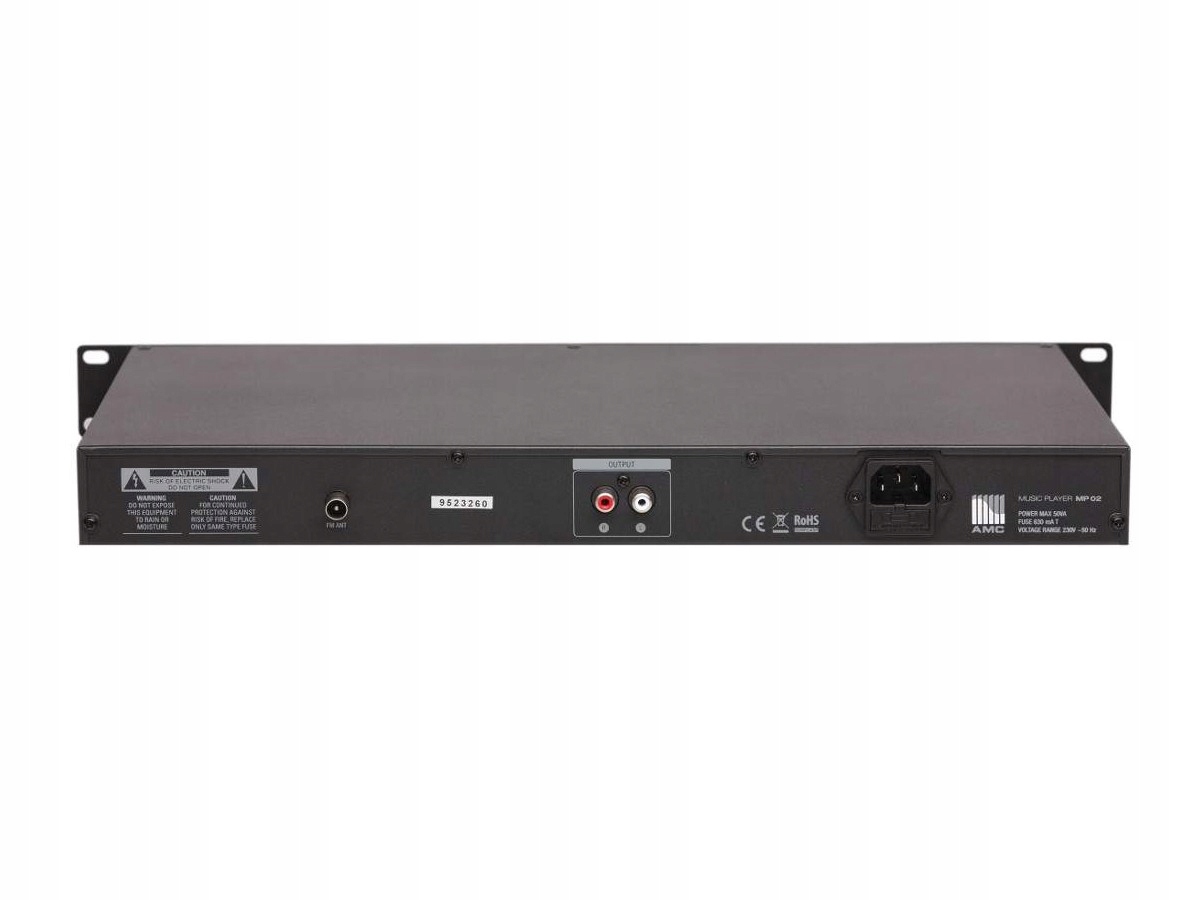 AMC MP 02-Odtwarzacz CD / FM / USB / SD Марка Інна