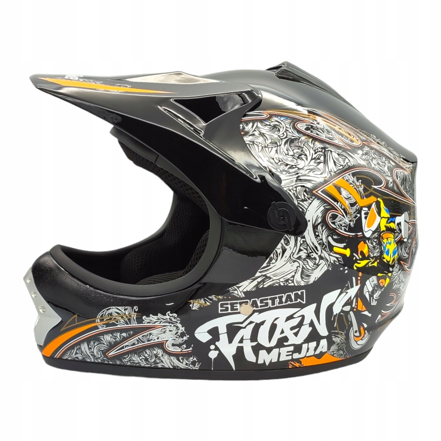 KASK DLA DZIECKA DZIECIĘCY CROSS ROWER NA CROSSA QUADA LEKKI L ZESTAW Producent inny