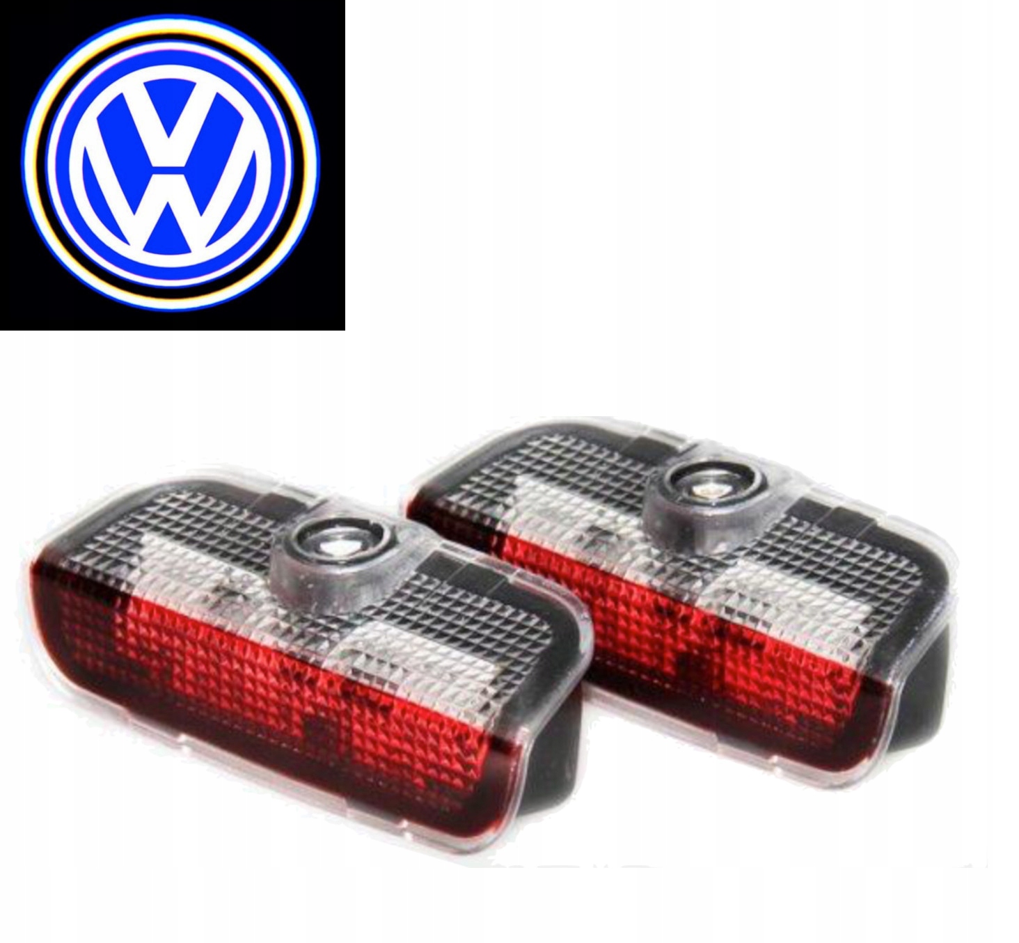 PROJEKTOR HD LED LOGO HOLOGRAM VW TIGUAN 2010-2016 TOUAREG 2011-2016