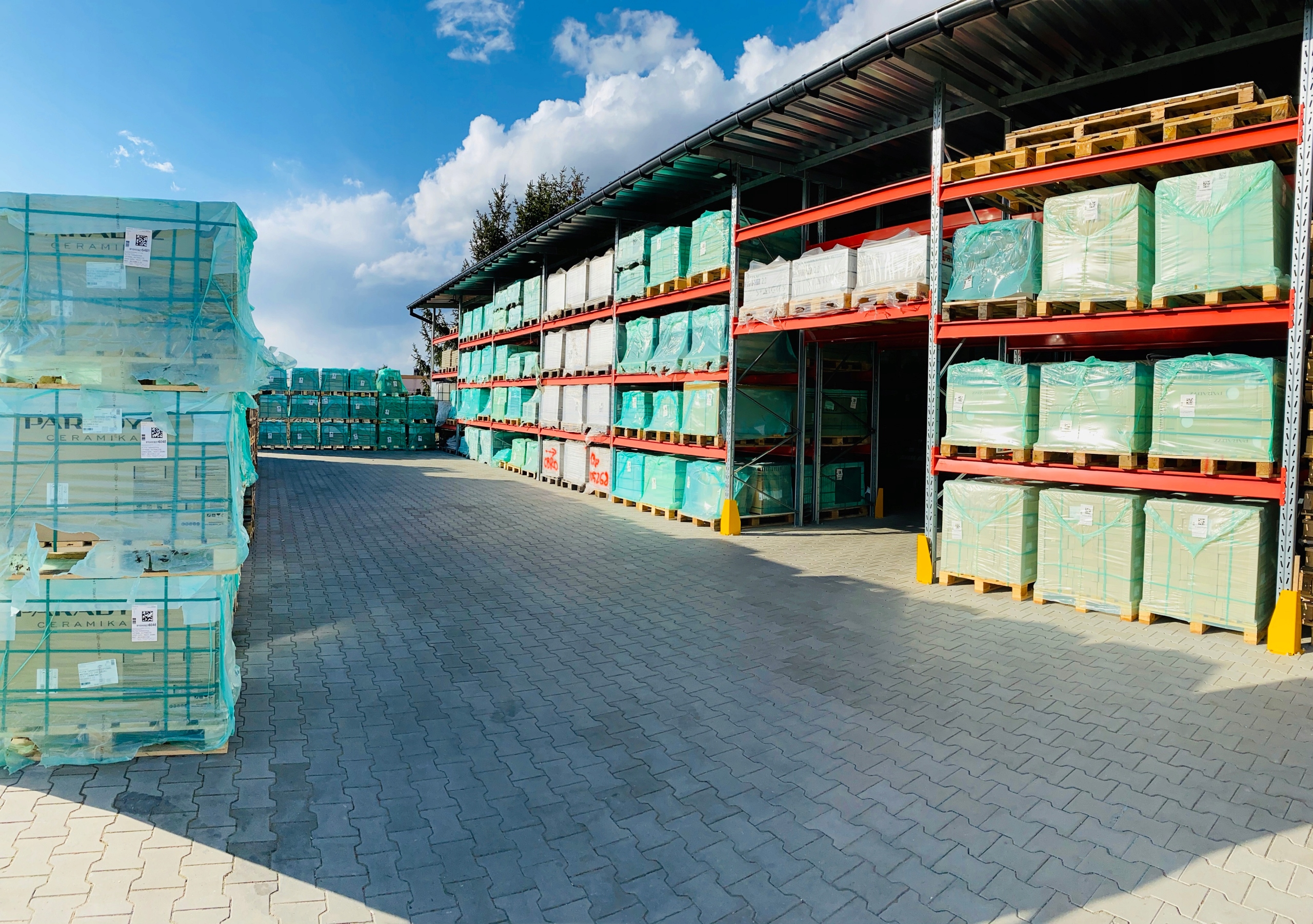 Plytki cegielka elewacja biala 6,5x24,5 szk CERRAD Szerokość produktu 65 cm