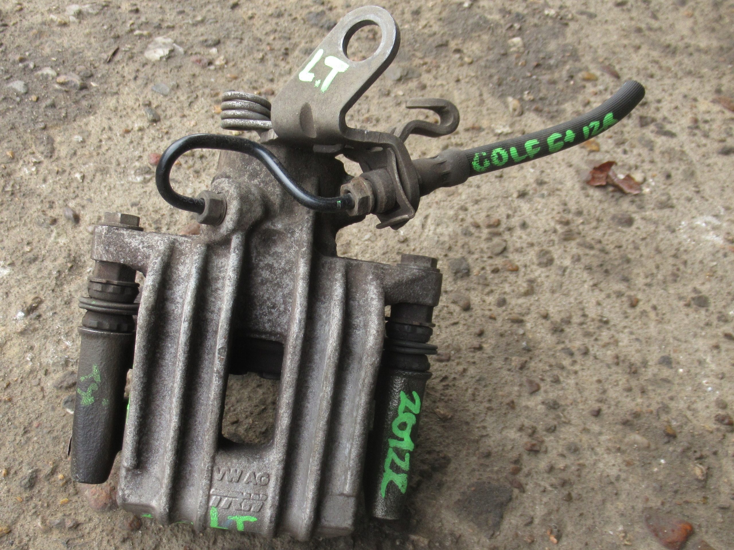 VW GOLF VI+ 12R caliper brake left rear part