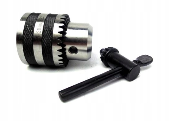 

Uchwyt Wiertarski 5-20 mm B22 Głowica Kluczyk