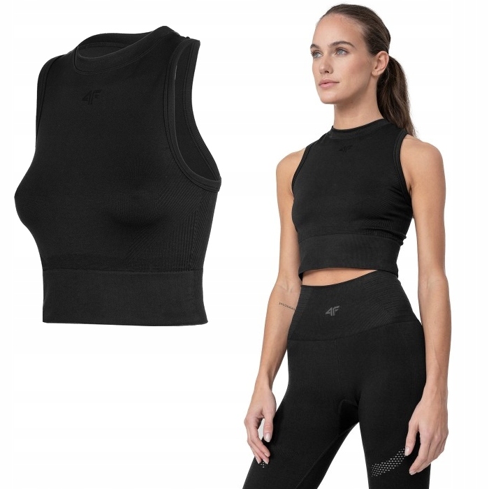 

4F Damski Top Koszulka Sportowa Fitness r. M/L