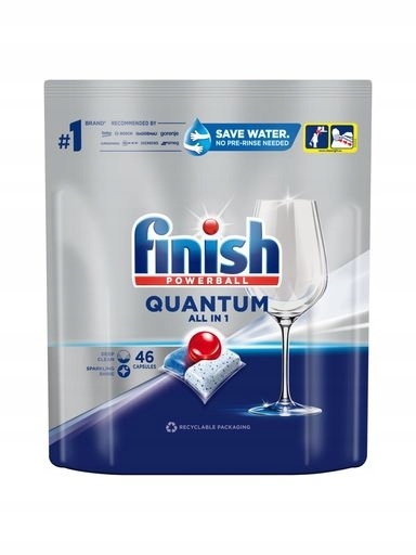 Levně Finish Quantum All in 1 kapsle do myčky nádobí Fresh 46 Ks