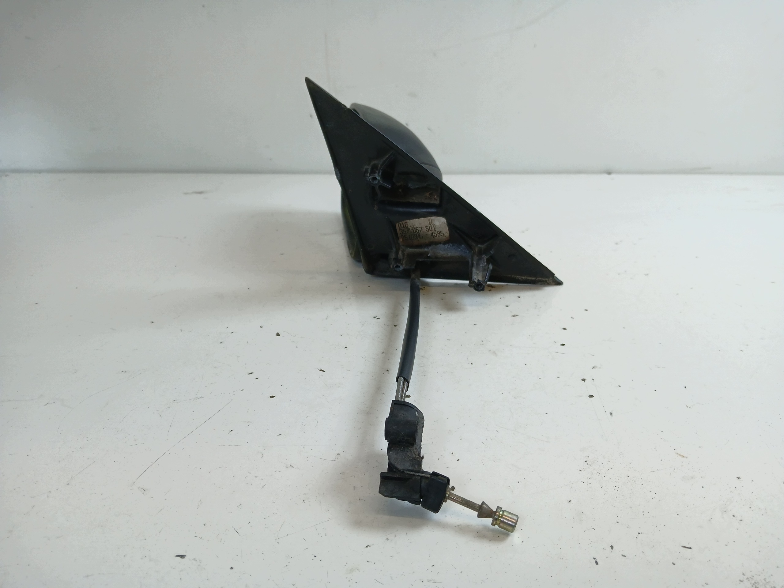 VW PASSAT B4 mirror left manually black,