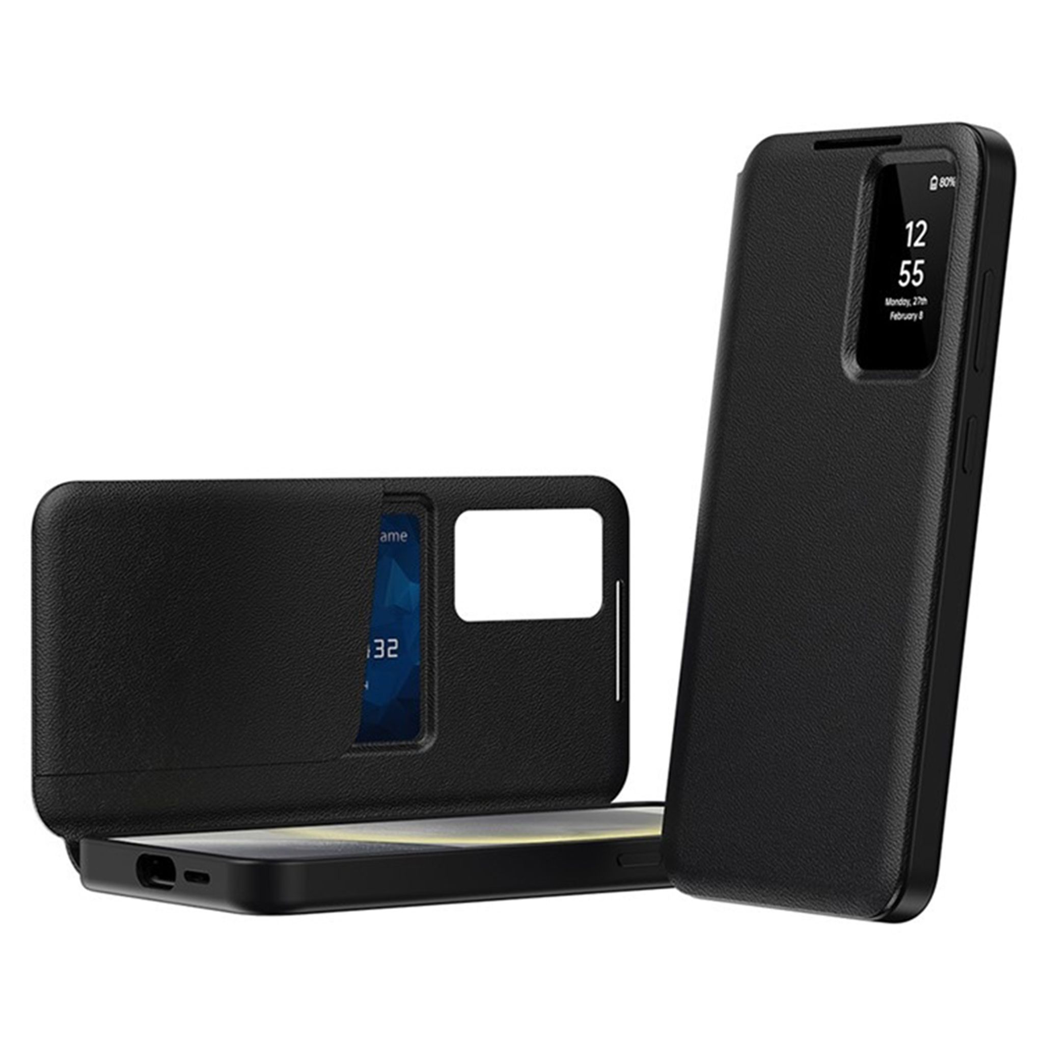 Techsuit etui z serii SmartView do Samsung Galaxy S23 Ultra czarne