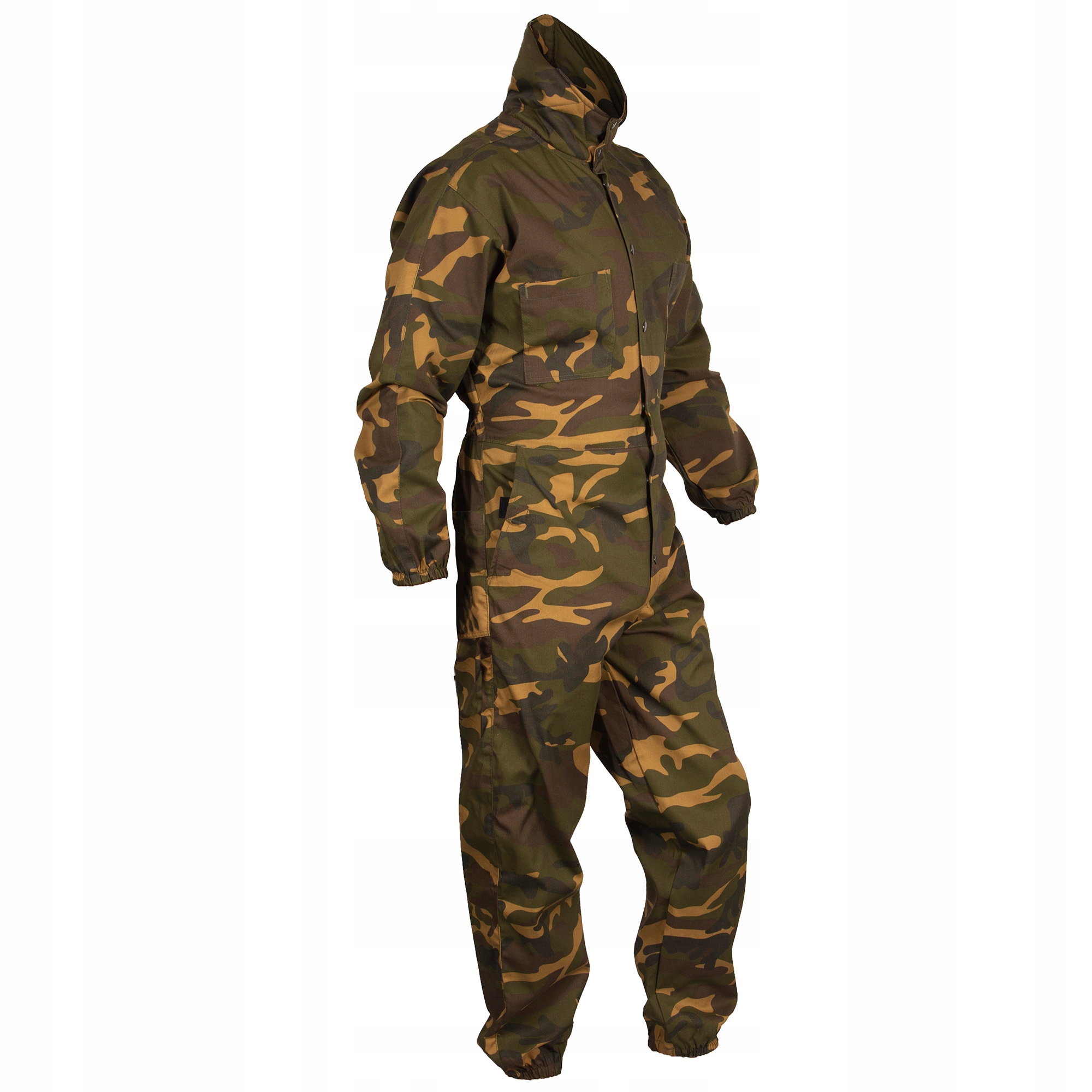 Kombinezon Paintball Airsoft Moro Woodland Ochraniacz Szyi Mundur 2XS