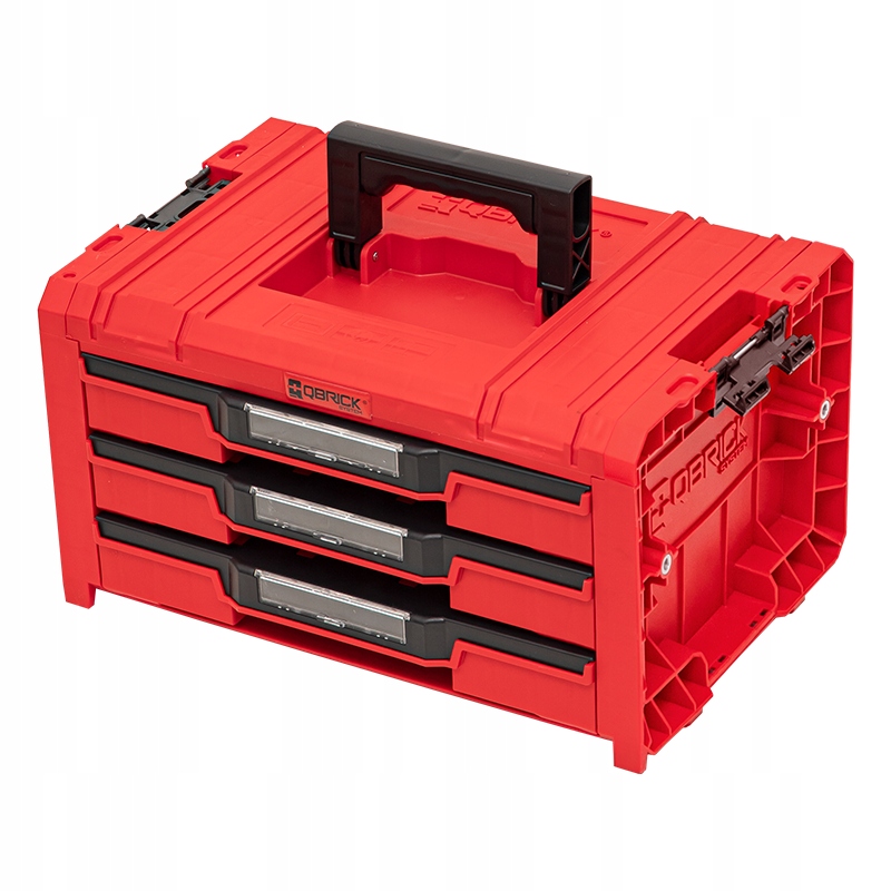 QBRICK SYSTEM SKRZYNKA PRO RED DRAWER 3 TOOLBOX2.0 Długość 45 cm