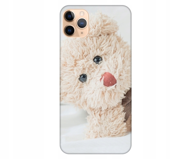 

Etui pokrowiec do iPhone 11 Pro Max Mis pluszowy