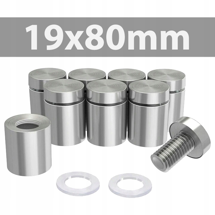 19X80 DYSTANS MONTAŻOWY DYSTANSE MONTAŻOWE INOX