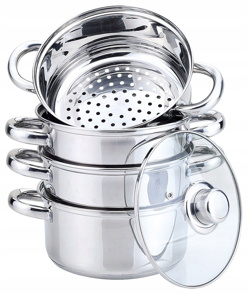 GARNKI NA PARĘ 5 ELE 22CM KINGHOFF KH-3329