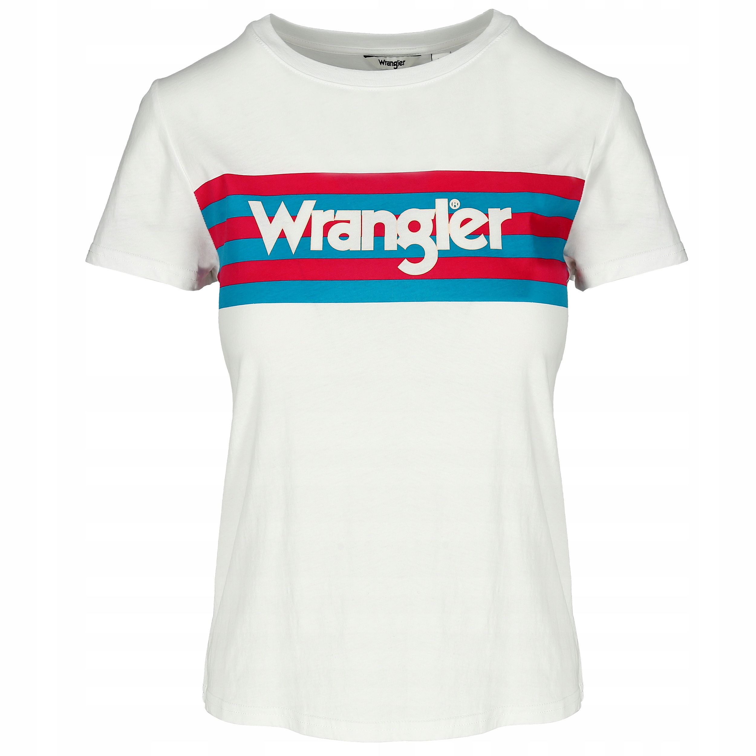 

Wrangler Rainbow T-shirt Damska Koszulka Logo - L