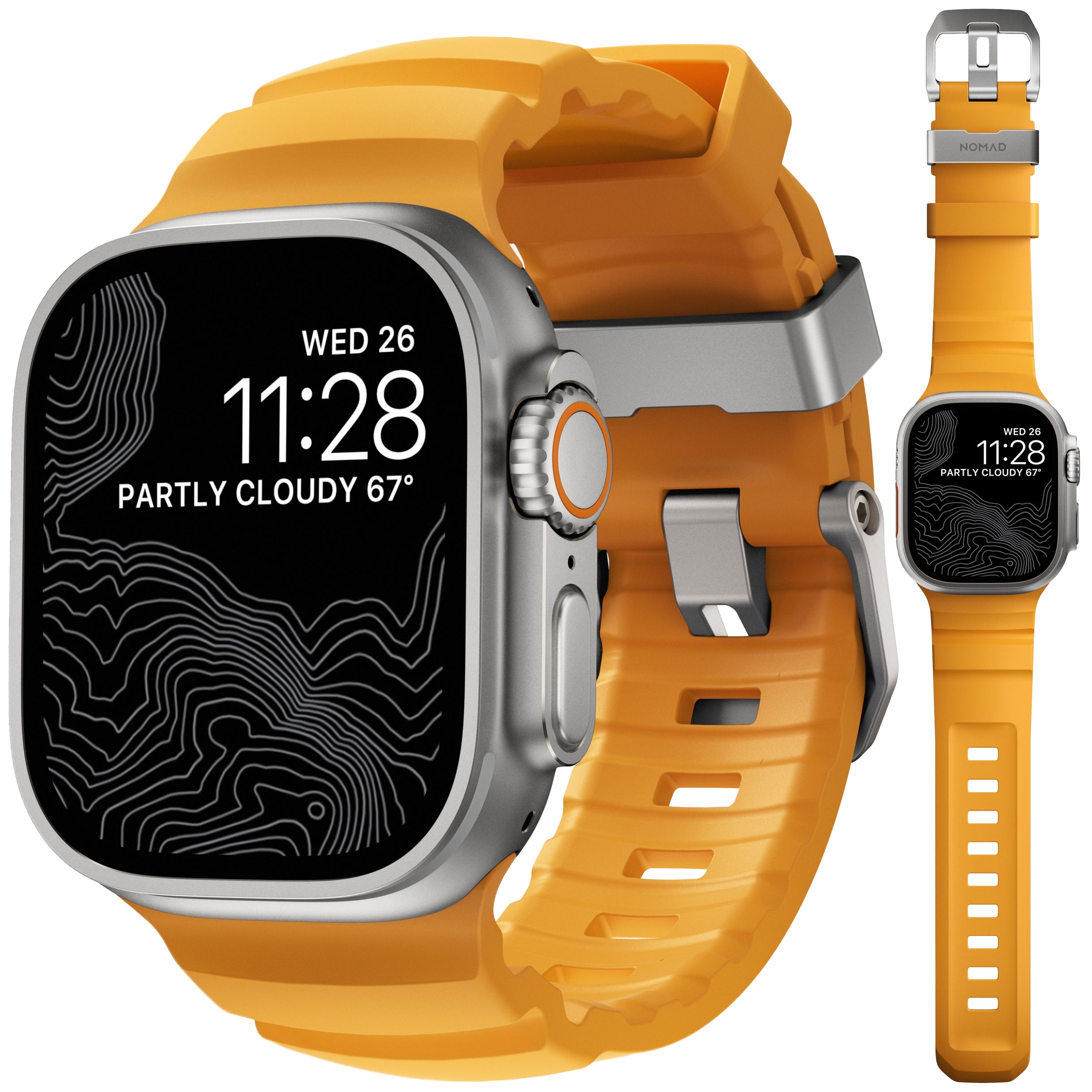 Nomad Rocky Point Silikónový remienok pre Apple Watch 49 46 45 44 mm