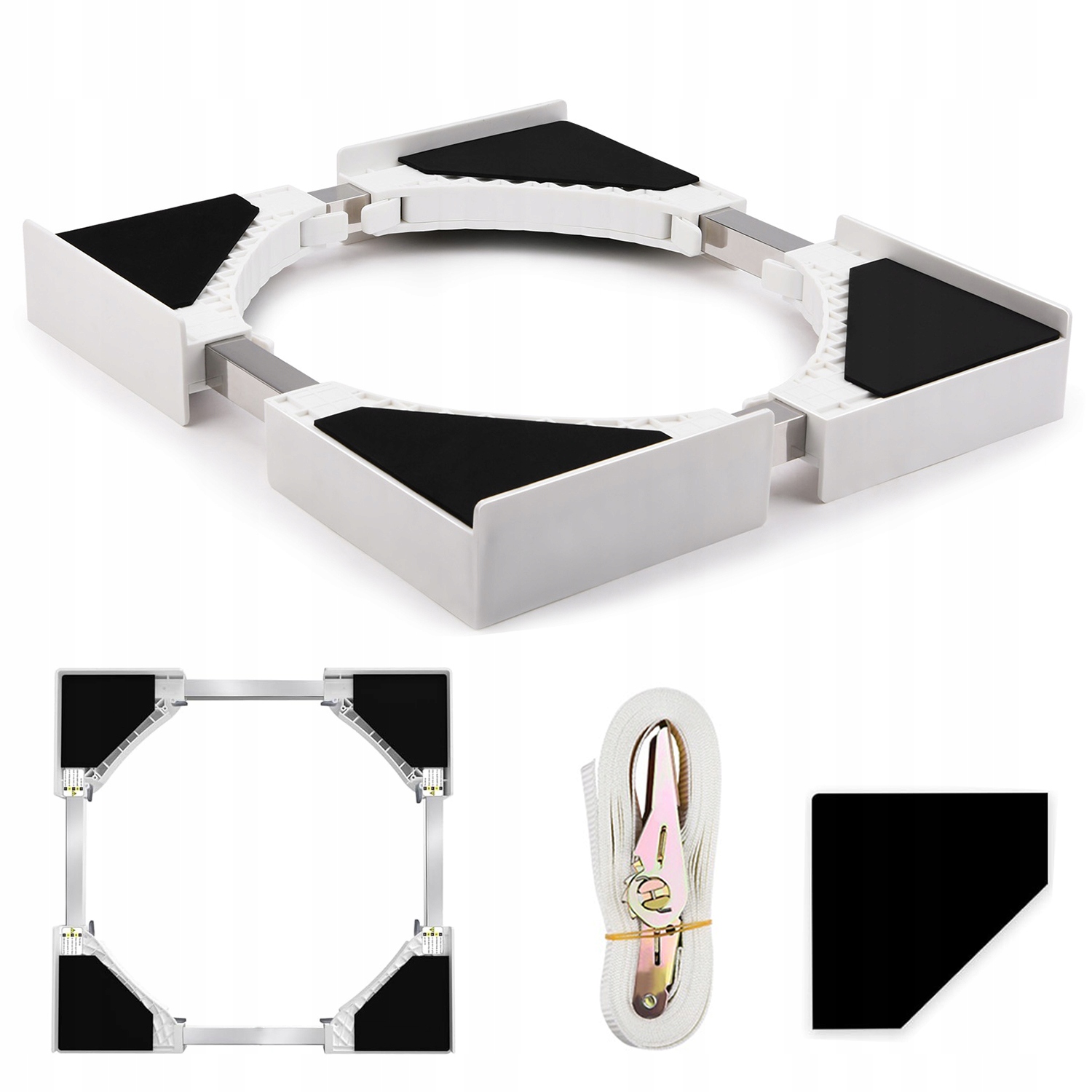 Regulowana Półka Do Pralki I Suszarki 46-66CM Z Antypoślizgowymi