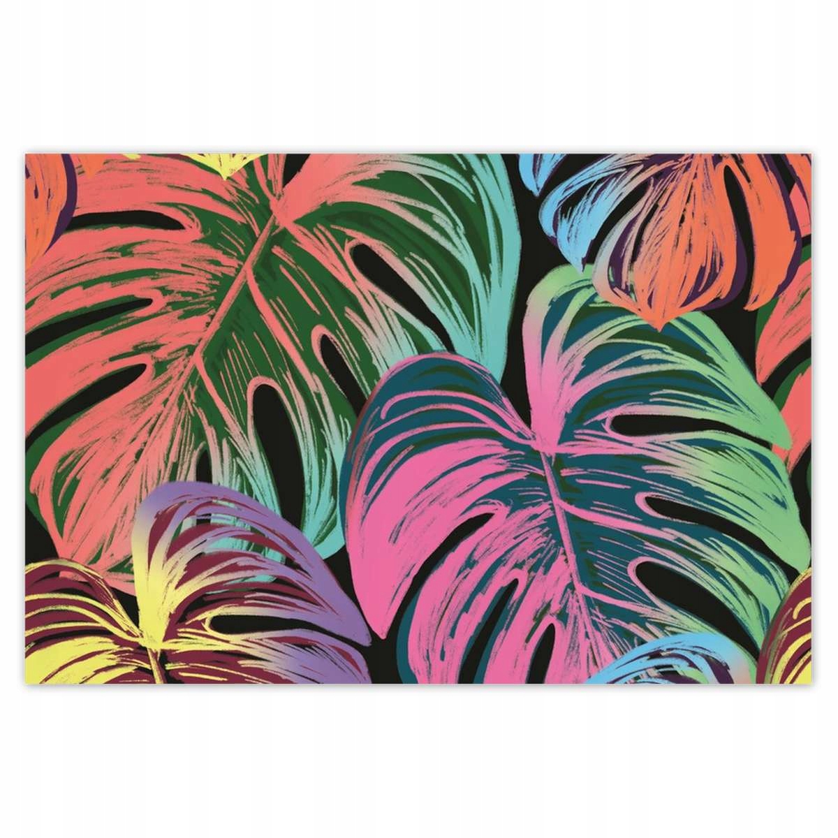 Plakáty 200x135 Monstera v barvě List