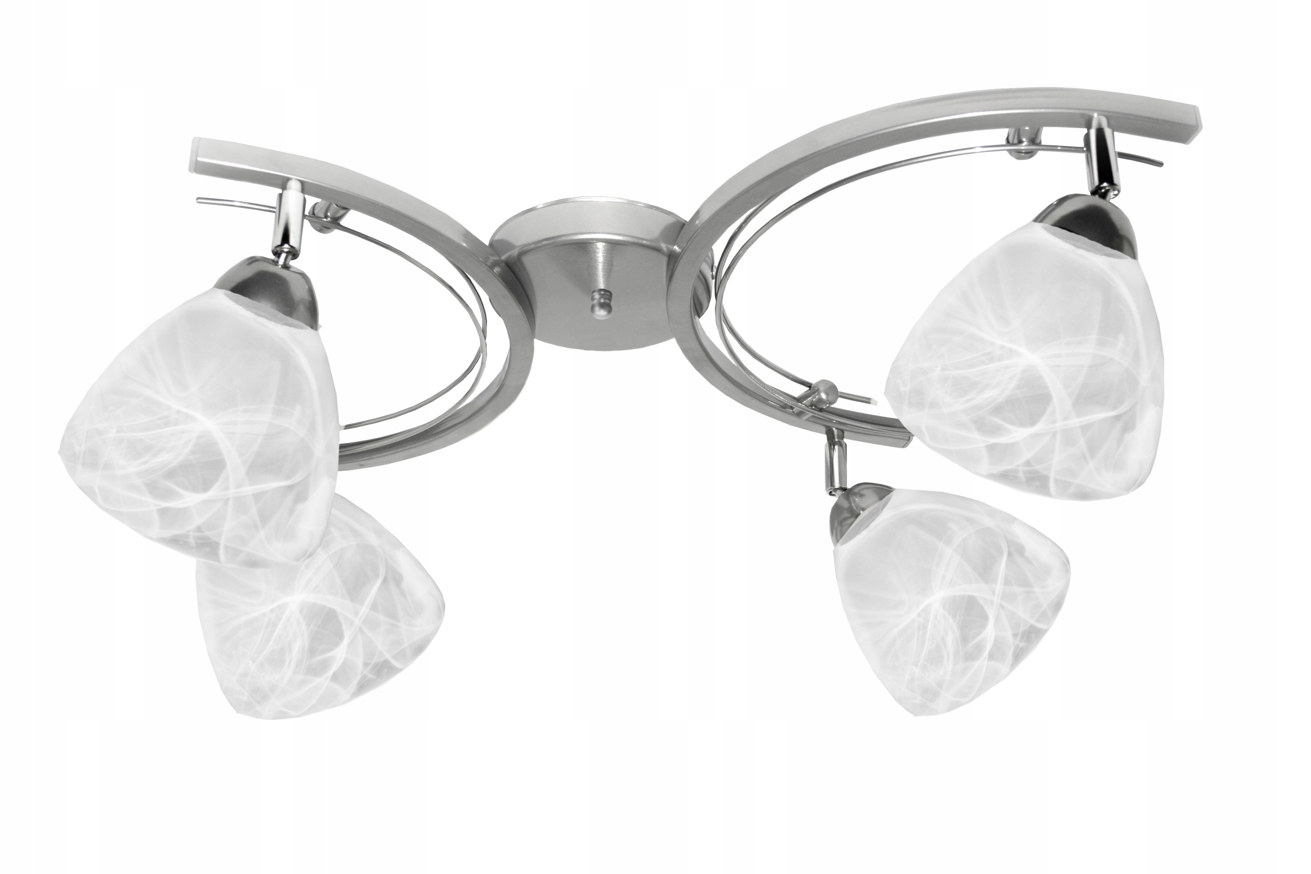 żyrandol FM4-93 lampa Szara E27 sufitowy Led plafon Do Wyboru