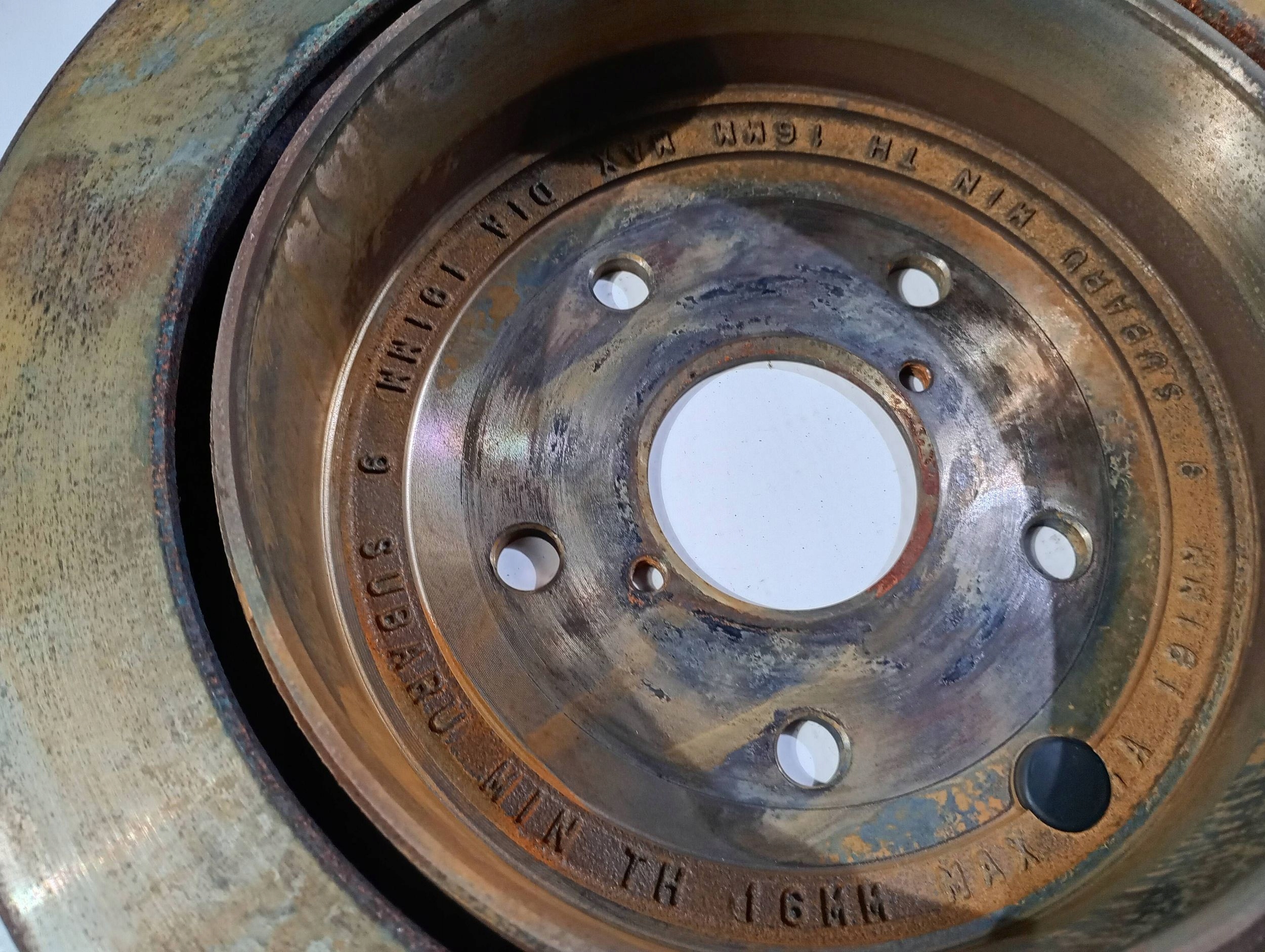 disc brake rear part rear Subaru WRX VB II 2022