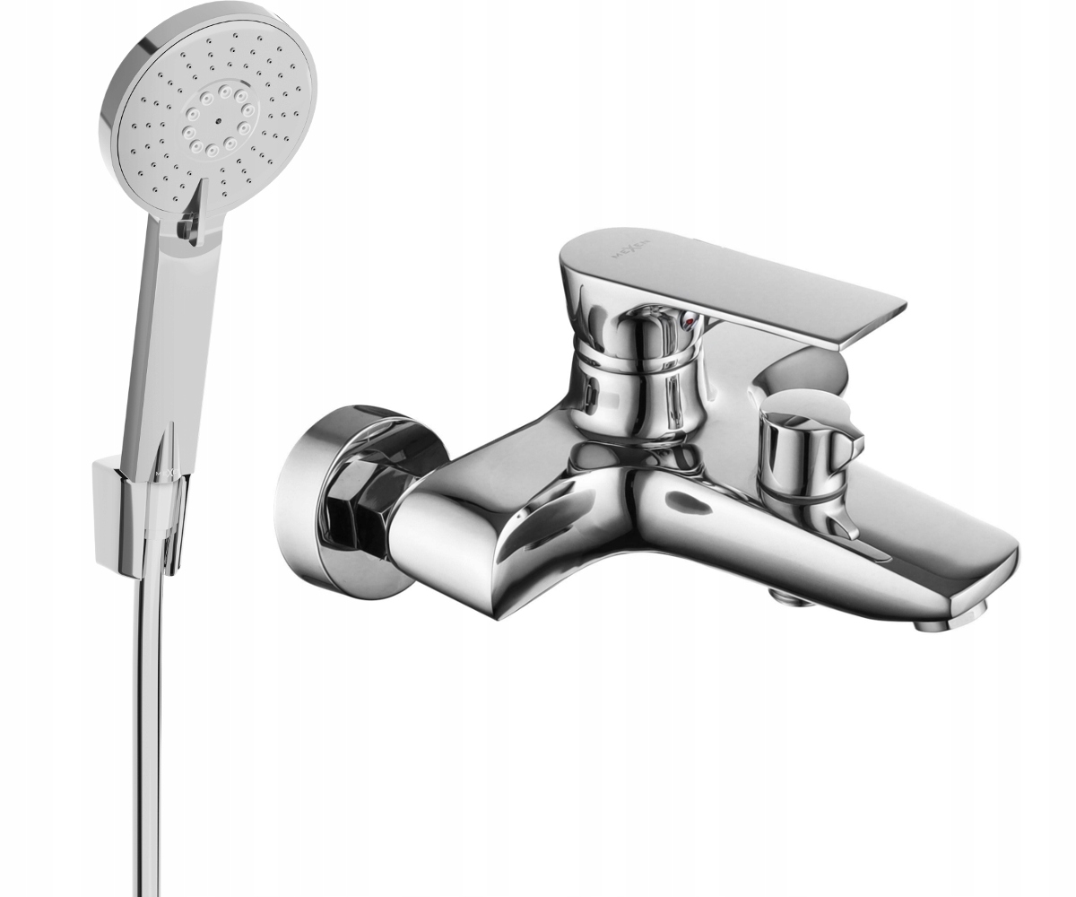 Mexen Axel R40 Chromová vanová baterie se sprch setem 7383R40-00