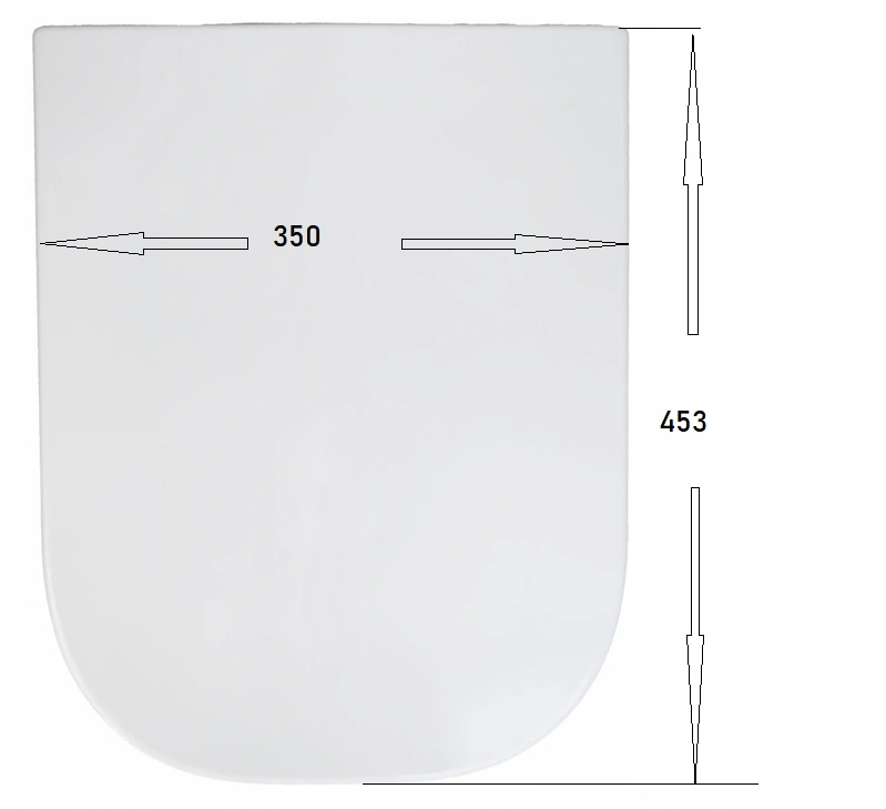 DESKA WOLNOOPADAJĄCA DO ROCA GAP A801732004 Marka MKW