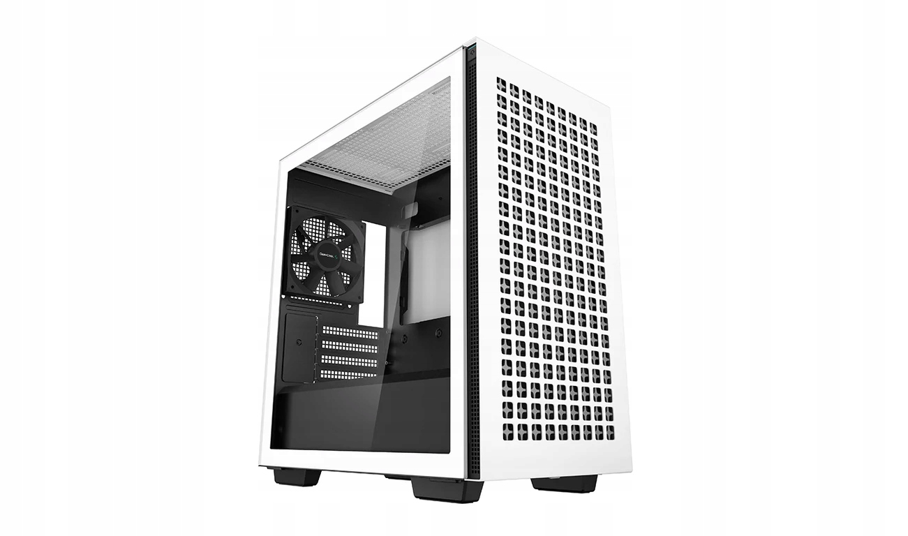 Deepcool skříň CH370 MidT MiniITX 120mm fan 2xUSB 3.0 bílá