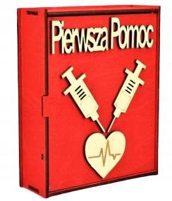 

Skrzynka Pierwsza Pomoc Piersiówka z Kieliszkami