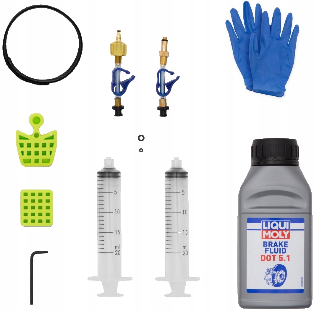 Bleedkit zestaw do odpowietrzania Premium Edge Dot Edition Sram