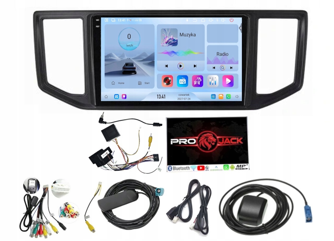 Rádio Navigácia Gps Android Vw Crafter 2017-2022 Wifi Usb 4GB 64GB Sim
