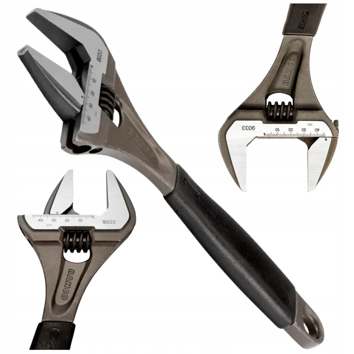 Bahco 9033 270mm Klucz Nastawny Oksydowany Stal Stopowa