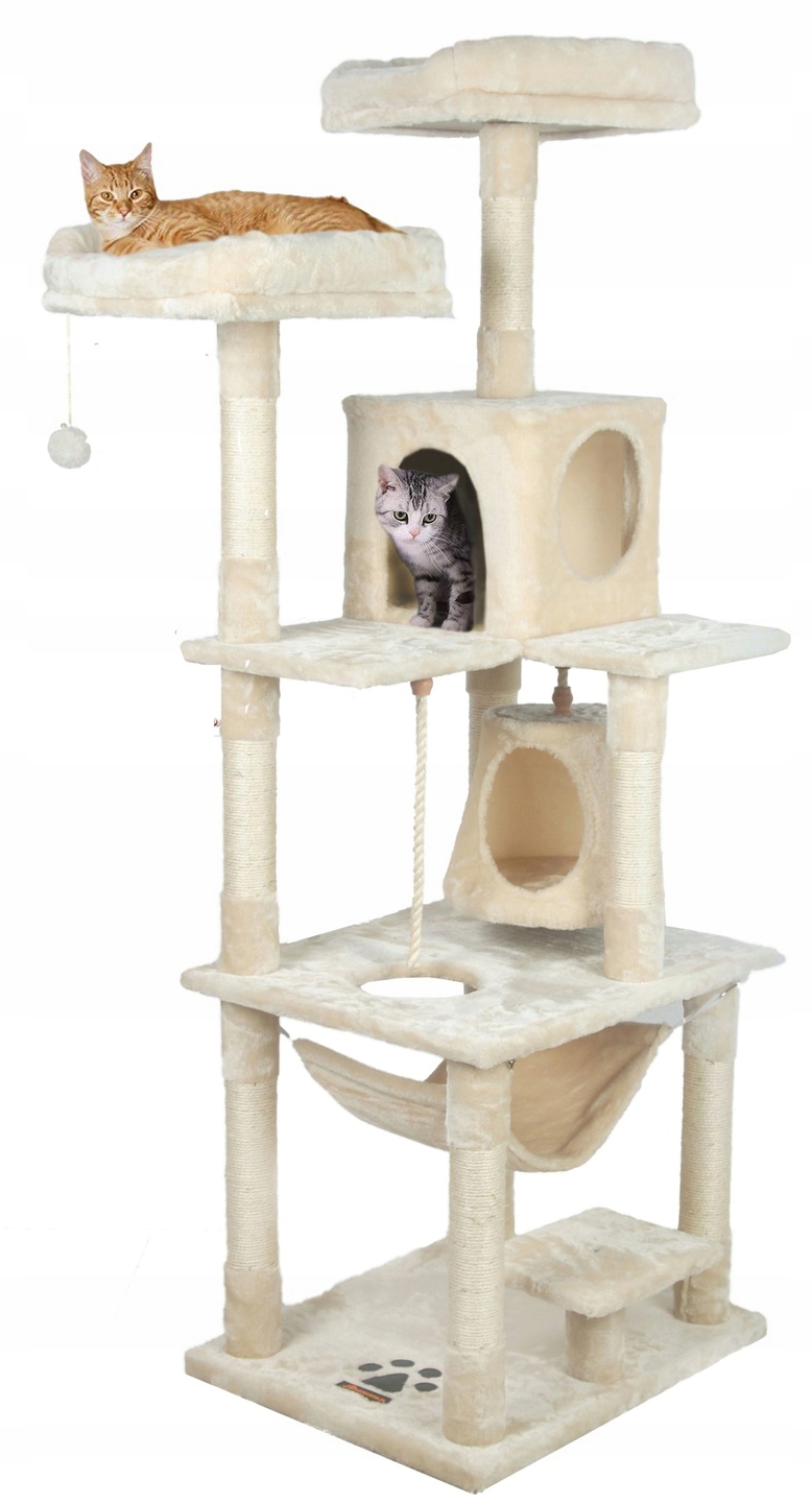 Drapak Dla Kota Domek Budka Drzewo Wieża XXL 170cm