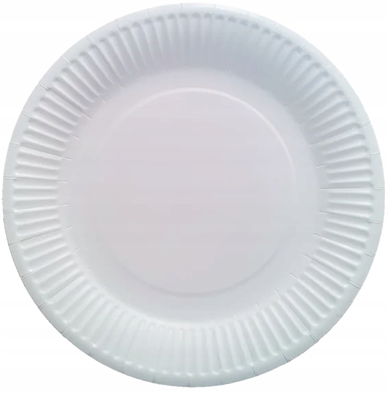 Talerze papierowe białe jednorazowe 23cm 100szt Kod producenta Talerz 23 cm A100