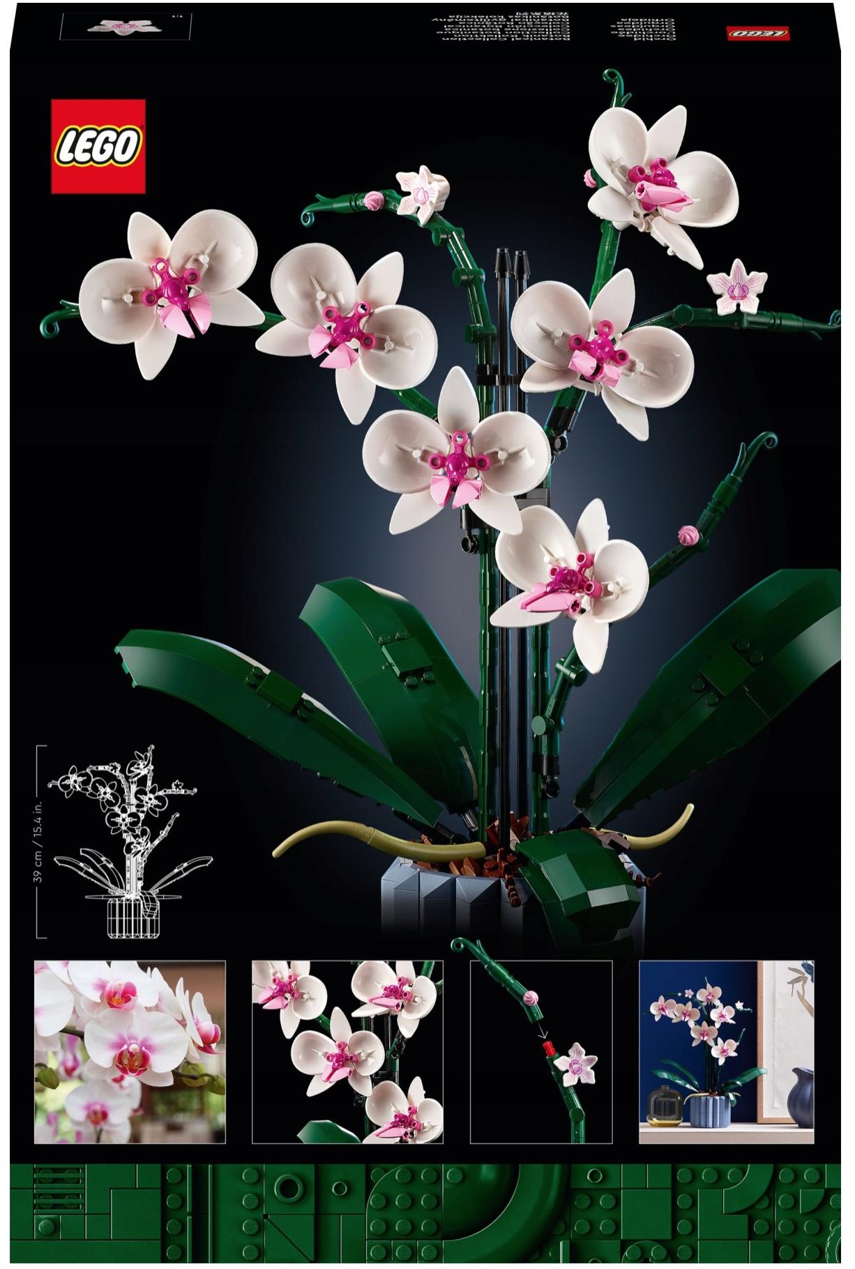 LEGO Creator zestaw Expert 10311 Orchidea STORCZYK Marka LEGO