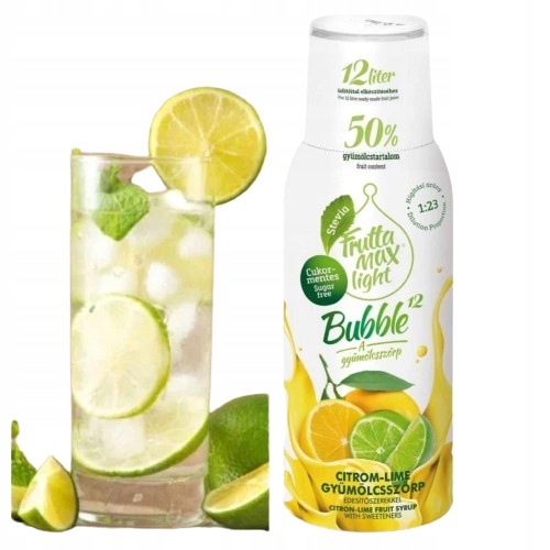 SYROP FRUTTAMAX CYTRYNA LIMONKA LIGHT SODASTREAM