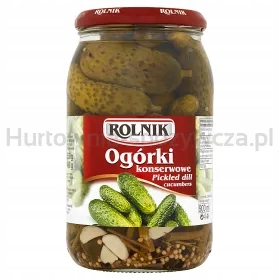 Rolnik Konzervované okurky 900 ml