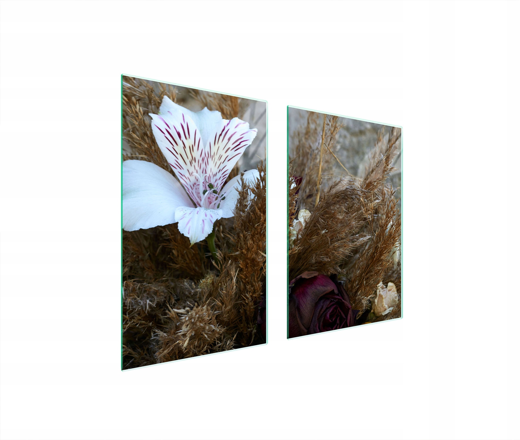 Skleněná Ochranná Deska Do Kuchyně 65x52 Orchidej Tvrzené Sklo
