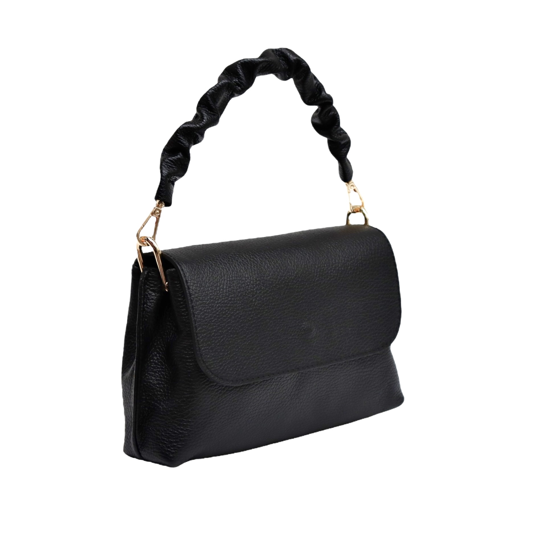 Torebka Damska skóra naturalna Barbara Czarny Marka inna