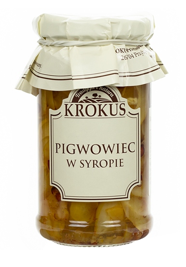12x Pigwowiec W Syropie Bezglutenowy 240 g (80 g) Krokus