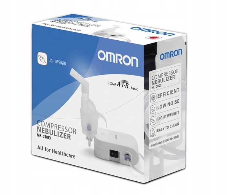 

Inhalator Omron CompAir Basic C803 mały i cichy