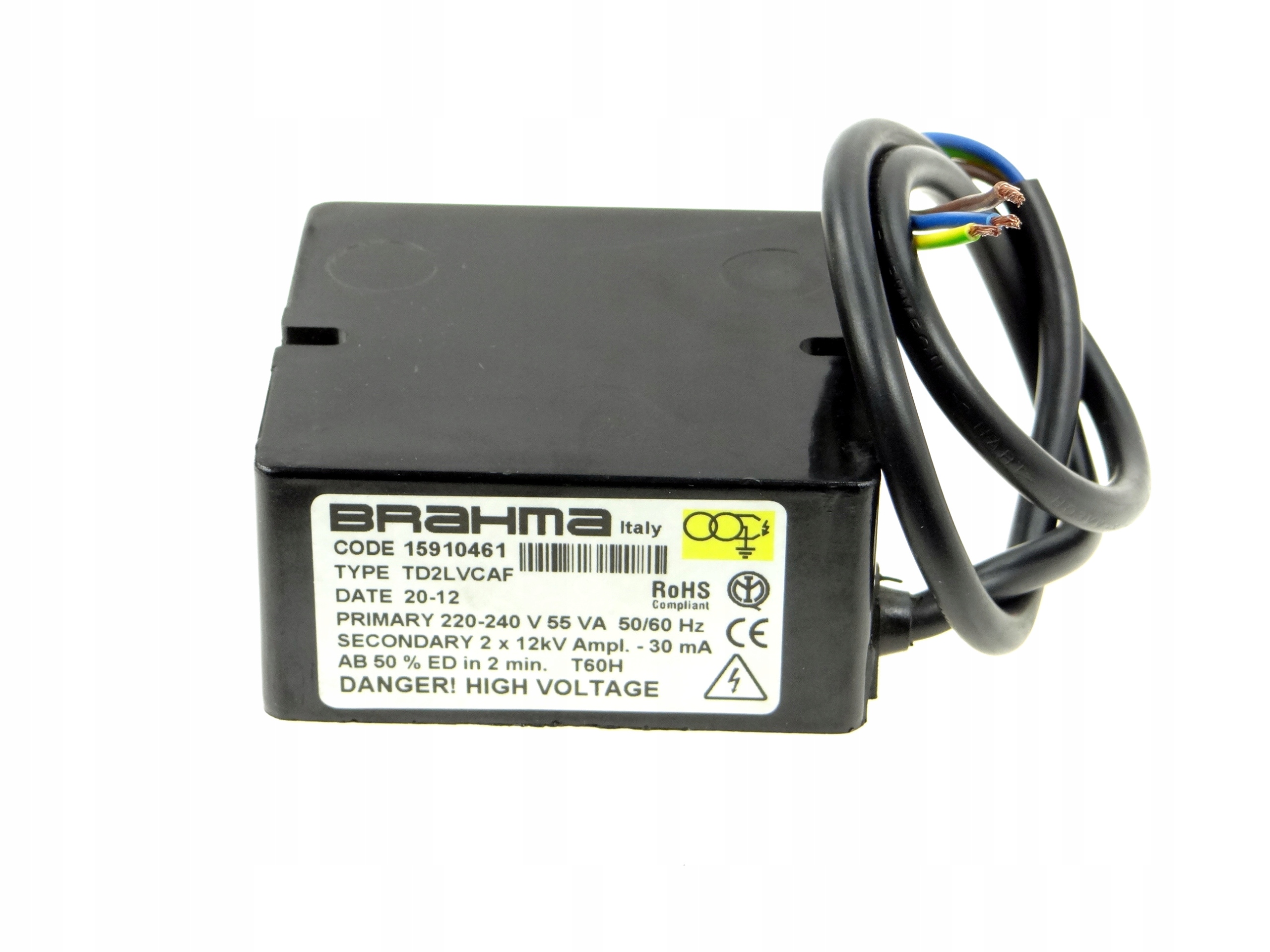 Zapaľovací transformátor Brahma TD2 Lvcaf 50% 15910461