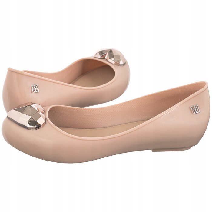 Dámské baleríny Zaxy New Pop Precious Fem NN285010 Nude Béžové