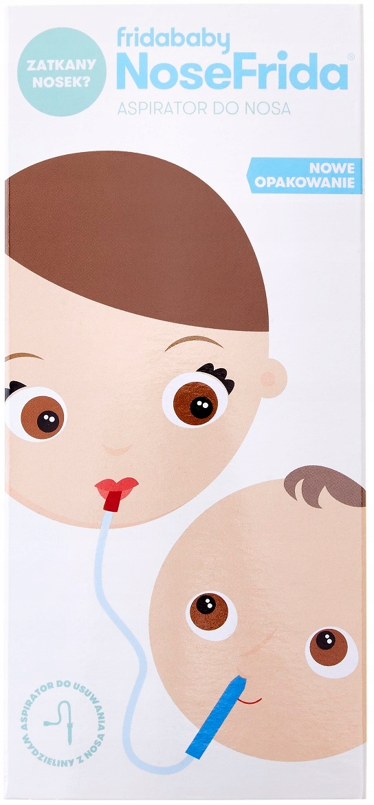 NOSEFRIDA FRIDA ASPIRATOR DO NOSA GRUSZKA ODCIĄGACZ NA KATAREK+ 4 FILTRY Producent wyrobu medycznego Nosefrida