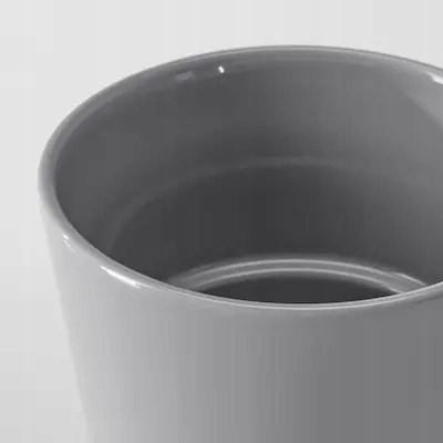 OSŁONKA DONICZKI NA ZEWNĄTRZ/WEWNĄTRZ IKEA SKOGSVINBAR SZARA 12CM Kod producenta 005.084.47