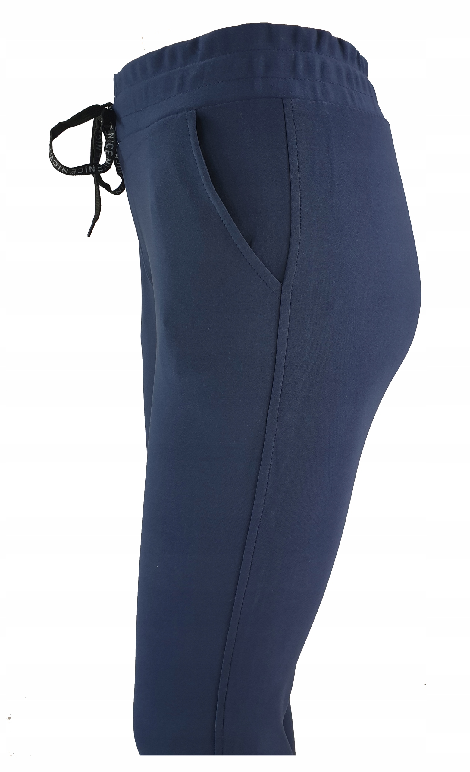 Spodnie Sportowo Eleganckie Komfortowe Z Kieszeniami Wygodne Modne 2Xl/3Xl Model Wygodne Spodnie Sportowe z Kieszeniami Legginsy