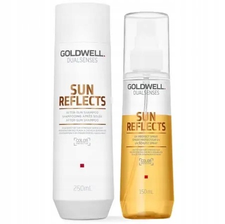 Dualsenses Sun Reflects zestaw: szampon 250 ml + spray 150 ml